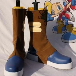 NewCosplay Billy Hatcher And The Giant Egg Billy Hatcher Cosplay Boots