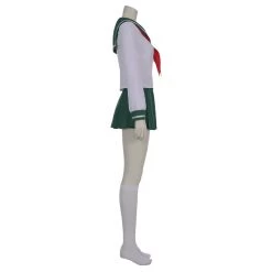 NewCosplay Inuyasha Kagome Higurashi Women Girls Uniform Comic Con Cosplay Costume