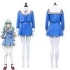 NewCosplay High-Rise Invasion Shinzaki Kuon Uniform Halloween Carnival Cosplay Costume New Arrivals
