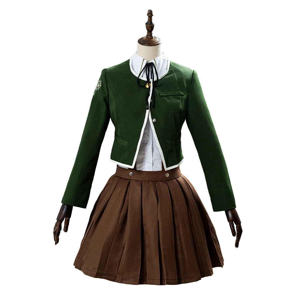 NewCosplay Danganronpa Chihiro Fujisaki Uniform Cosplay Costume 3 NewCosplay Danganronpa Chihiro Fujisaki Uniform Cosplay Costume