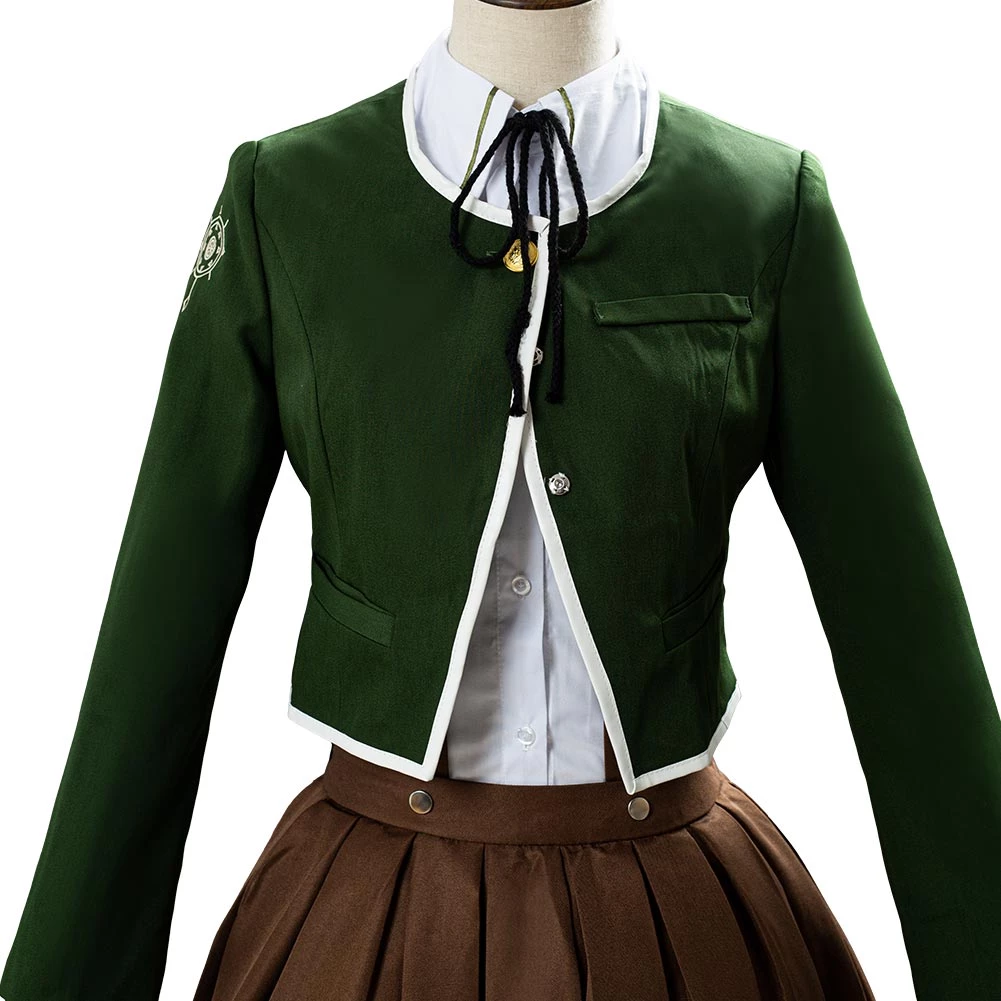 NewCosplay Danganronpa Chihiro Fujisaki Uniform Cosplay Costume 7 NewCosplay Danganronpa Chihiro Fujisaki Uniform Cosplay Costume