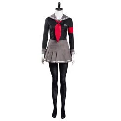 NewCosplay Super DanganRonpa 2 Peko Pekoyama Comic Con Party Cosplay Costume