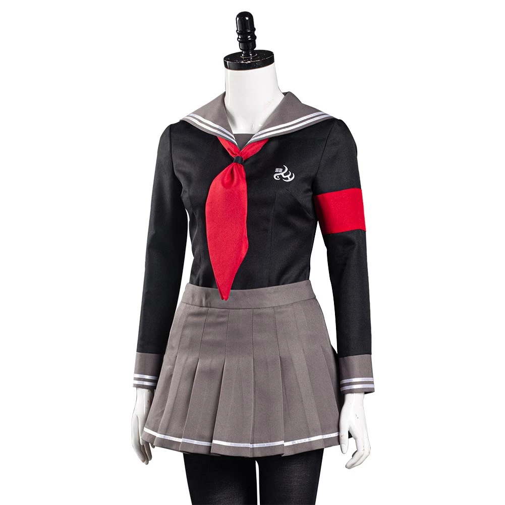 NewCosplay Super DanganRonpa 2 Peko Pekoyama Comic Con Party Cosplay Costume 9 NewCosplay Super DanganRonpa 2 Peko Pekoyama Comic Con Party Cosplay Costume