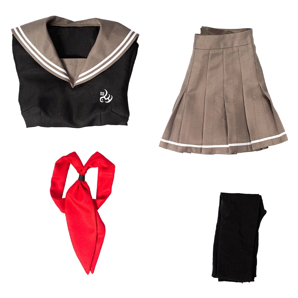 NewCosplay Super DanganRonpa 2 Peko Pekoyama Comic Con Party Cosplay Costume 11 NewCosplay Super DanganRonpa 2 Peko Pekoyama Comic Con Party Cosplay Costume
