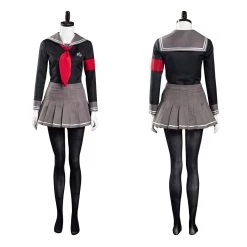 NewCosplay Super DanganRonpa 2 Peko Pekoyama Comic Con Party Cosplay Costume