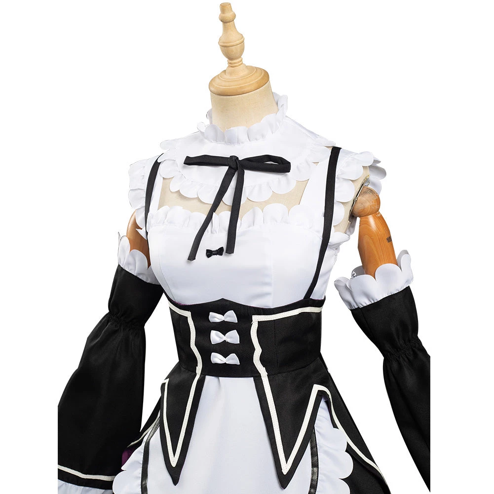 NewCosplay Re: Life In A Different World From Zero Rem Outfit Cosplay Costume New Arrivals 10 NewCosplay Re: Life In A Different World From Zero Rem Outfit Cosplay Costume New Arrivals