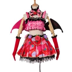 NewCosplay Love Live! New SR Hanayo Koizumi Little Devil Transformed Uniform Halloween Cosplay Costume