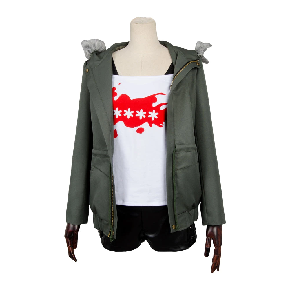 NewCosplay Persona 5 Futaba Sakura Shirt Coat Jacket Cosplay Costume 4 NewCosplay Persona 5 Futaba Sakura Shirt Coat Jacket Cosplay Costume