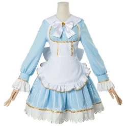 NewCosplay Love Live ! Ruby Kurosawa Aqours Wonderland Ver Maid Dress Cosplay Costume