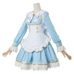 NewCosplay Love Live ! Ruby Kurosawa Aqours Wonderland Ver Maid Dress Cosplay Costume 11 NewCosplay Love Live ! Ruby Kurosawa Aqours Wonderland Ver Maid Dress Cosplay Costume