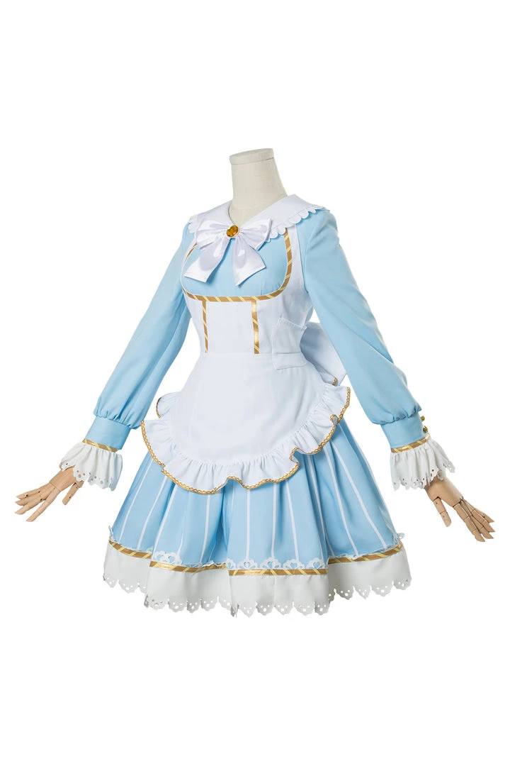 NewCosplay Love Live ! Ruby Kurosawa Aqours Wonderland Ver Maid Dress Cosplay Costume 5 NewCosplay Love Live ! Ruby Kurosawa Aqours Wonderland Ver Maid Dress Cosplay Costume