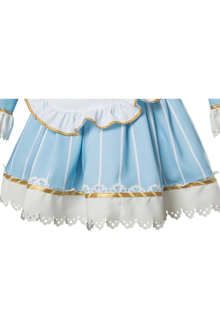 NewCosplay Love Live ! Ruby Kurosawa Aqours Wonderland Ver Maid Dress Cosplay Costume 8 NewCosplay Love Live ! Ruby Kurosawa Aqours Wonderland Ver Maid Dress Cosplay Costume