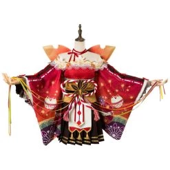 NewCosplay New Arrivals Love Live ! Mari Ohara Aqours Maple Leafs Ver Kimono Cosplay Costume