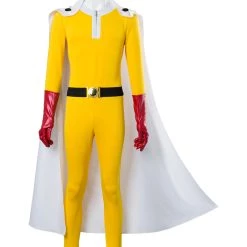 NewCosplay One-Punch Man Saitama Jumpsuit Outfit Halloween Carnival Suit Cosplay Costume New Arrivals