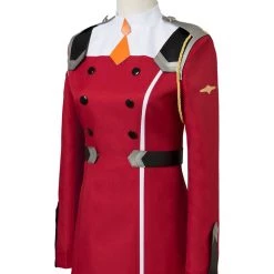 New Cosplaysky New Arrivals DARLING In The FRANXX Zero Two Code:002 Uniform Dress Cosplay Costume Red