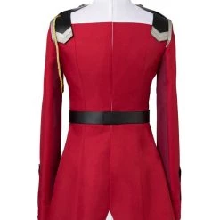 New Cosplaysky New Arrivals DARLING In The FRANXX Zero Two Code:002 Uniform Dress Cosplay Costume Red