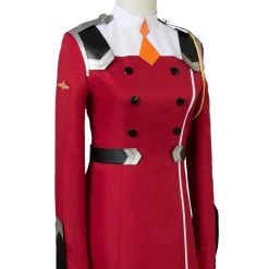 New Cosplaysky New Arrivals DARLING In The FRANXX Zero Two Code:002 Uniform Dress Cosplay Costume Red