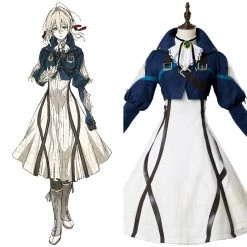 NewCosplay Vaioretto Evagaden Violet Evergarden Dress Cosplay Costume New Arrivals