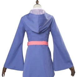 NewCosplay New Arrivals Little Witch Academia Kagari Atsuko Akko Cosplay Dress Purple Witch Costume