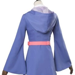 NewCosplay New Arrivals Little Witch Academia Kagari Atsuko Akko Cosplay Dress Purple Witch Costume