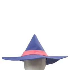 NewCosplay New Arrivals Little Witch Academia Kagari Atsuko Akko Cosplay Dress Purple Witch Costume