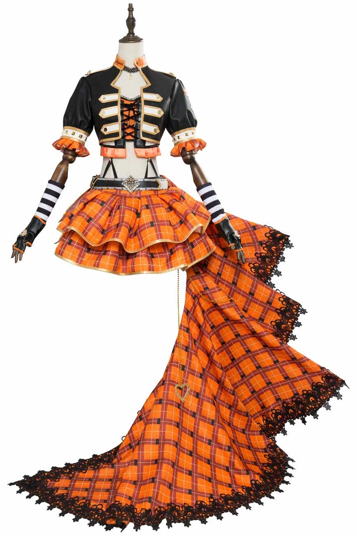 New Cosplaysky New Arrivals Love Live! Sunshine!! Chika Takami Aqours Punk Rock Dress Outfit Cosplay Costume 6 New Cosplaysky New Arrivals Love Live! Sunshine!! Chika Takami Aqours Punk Rock Dress Outfit Cosplay Costume