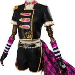 NewCosplay Love Live! Sunshine!! Aqours Sakurauchi Riko Punk Rock Outfit Cosplay Costume