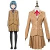 New Cosplaysky Hinamatsuri Hina Yoshifumi Girls School Uniform Dress Cosplay Costume New Arrivals