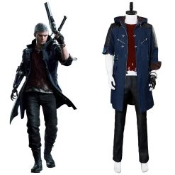 New Cosplaysky Video Game Devil May Cry 5 Nero Outfit Cosplay Costume New