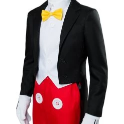 New Cosplaysky Disney Mickey Mouse Adult Dinner Tuxedo Suit Halloween Cosplay Costume New Arrivals