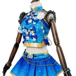 New Cosplaysky New Arrivals LoveLive Aqours China Dress Ver Watanabe You Cosplay Costume