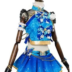 New Cosplaysky New Arrivals LoveLive Aqours China Dress Ver Watanabe You Cosplay Costume