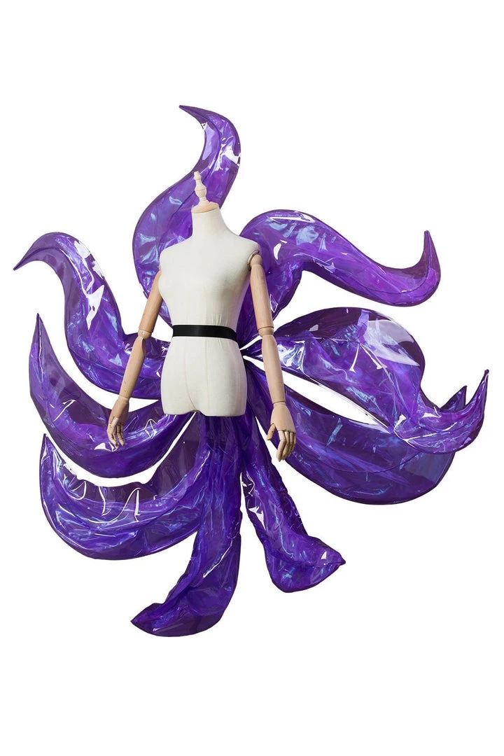 New Cosplaysky New Arrivals League Of Legends The Nine-Tailed Fox Ahri Tails K/DA Skin Cosplay Outfit 4 New Cosplaysky New Arrivals League Of Legends The Nine-Tailed Fox Ahri Tails K/DA Skin Cosplay Outfit