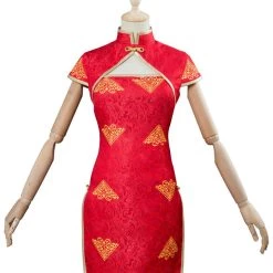 New Cosplaysky New Arrivals Fate Extella Link Nero Saber Cheongsam Red Dress Cosplay Costume