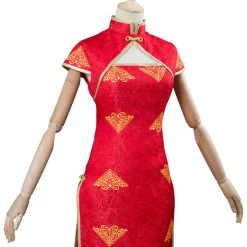 New Cosplaysky New Arrivals Fate Extella Link Nero Saber Cheongsam Red Dress Cosplay Costume