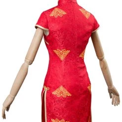 New Cosplaysky New Arrivals Fate Extella Link Nero Saber Cheongsam Red Dress Cosplay Costume