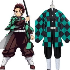 CosplaySky Demon Slayer Kamado Tanjirou Outfit Cosplay Costume