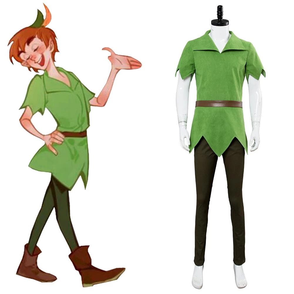 CosplaySky Movie Peter Pan Male Halloween Carnival Suit Cosplay Costume 3 CosplaySky Movie Peter Pan Male Halloween Carnival Suit Cosplay Costume