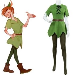 CosplaySky Peter Pan Female Halloween Carnival Suit Cosplay Costume