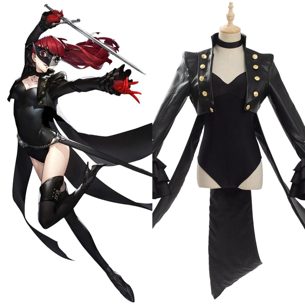CosplaySky Persona 5 The Royal Yoshizawa Kasumi Phantom Thief Cosplay Costume 3 CosplaySky Persona 5 The Royal Yoshizawa Kasumi Phantom Thief Cosplay Costume