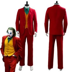 New Cosplaysky New Arrivals Joker Origin Romeo 2019 Film DC Joaquin Phoenix Arthur Fleck Outfit Uniform Cosplay Costume