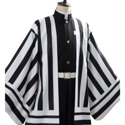 New Cosplaysky Demon Slayer: Kimetsu No Yaiba Iguro Obanai Costume Uniform Cosplay Costume 19 New Cosplaysky Demon Slayer: Kimetsu No Yaiba Iguro Obanai Costume Uniform Cosplay Costume