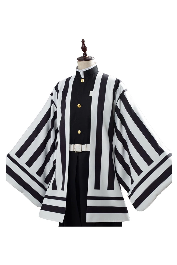 New Cosplaysky Demon Slayer: Kimetsu No Yaiba Iguro Obanai Costume Uniform Cosplay Costume 11 New Cosplaysky Demon Slayer: Kimetsu No Yaiba Iguro Obanai Costume Uniform Cosplay Costume
