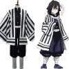 New Cosplaysky Demon Slayer: Kimetsu No Yaiba Iguro Obanai Costume Uniform Cosplay Costume