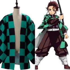 New Cosplaysky New Arrivals Demon Slayer Kamado Tanjirou Coat Cosplay Costume
