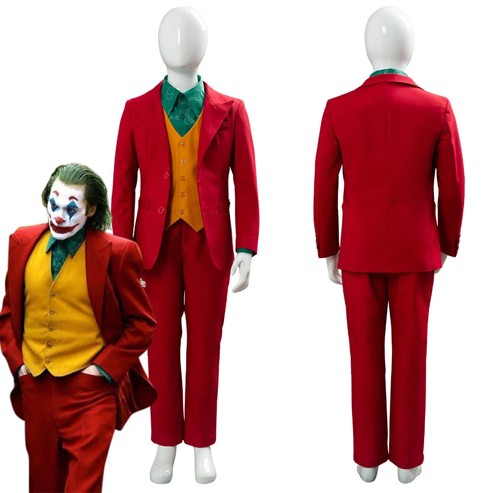 NewCosplay 2019 Joker Arthur Fleck Kids Children Suit Cosplay Costume New Arrivals 3 NewCosplay 2019 Joker Arthur Fleck Kids Children Suit Cosplay Costume New Arrivals
