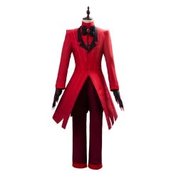 NewCosplay Hazbin Hotel ALASTOR Outfit Halloween Carnival Suit Cosplay Costume