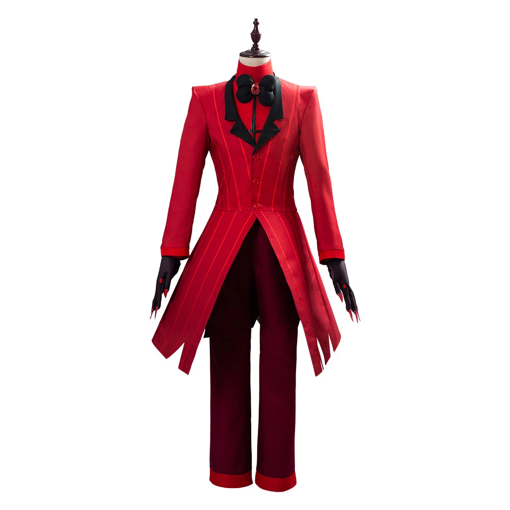 NewCosplay Hazbin Hotel ALASTOR Outfit Halloween Carnival Suit Cosplay Costume 4 NewCosplay Hazbin Hotel ALASTOR Outfit Halloween Carnival Suit Cosplay Costume