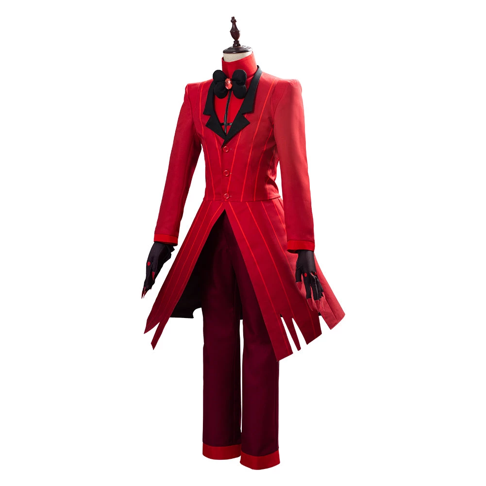 NewCosplay Hazbin Hotel ALASTOR Outfit Halloween Carnival Suit Cosplay Costume 5 NewCosplay Hazbin Hotel ALASTOR Outfit Halloween Carnival Suit Cosplay Costume