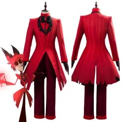 NewCosplay Hazbin Hotel ALASTOR Outfit Halloween Carnival Suit Cosplay Costume